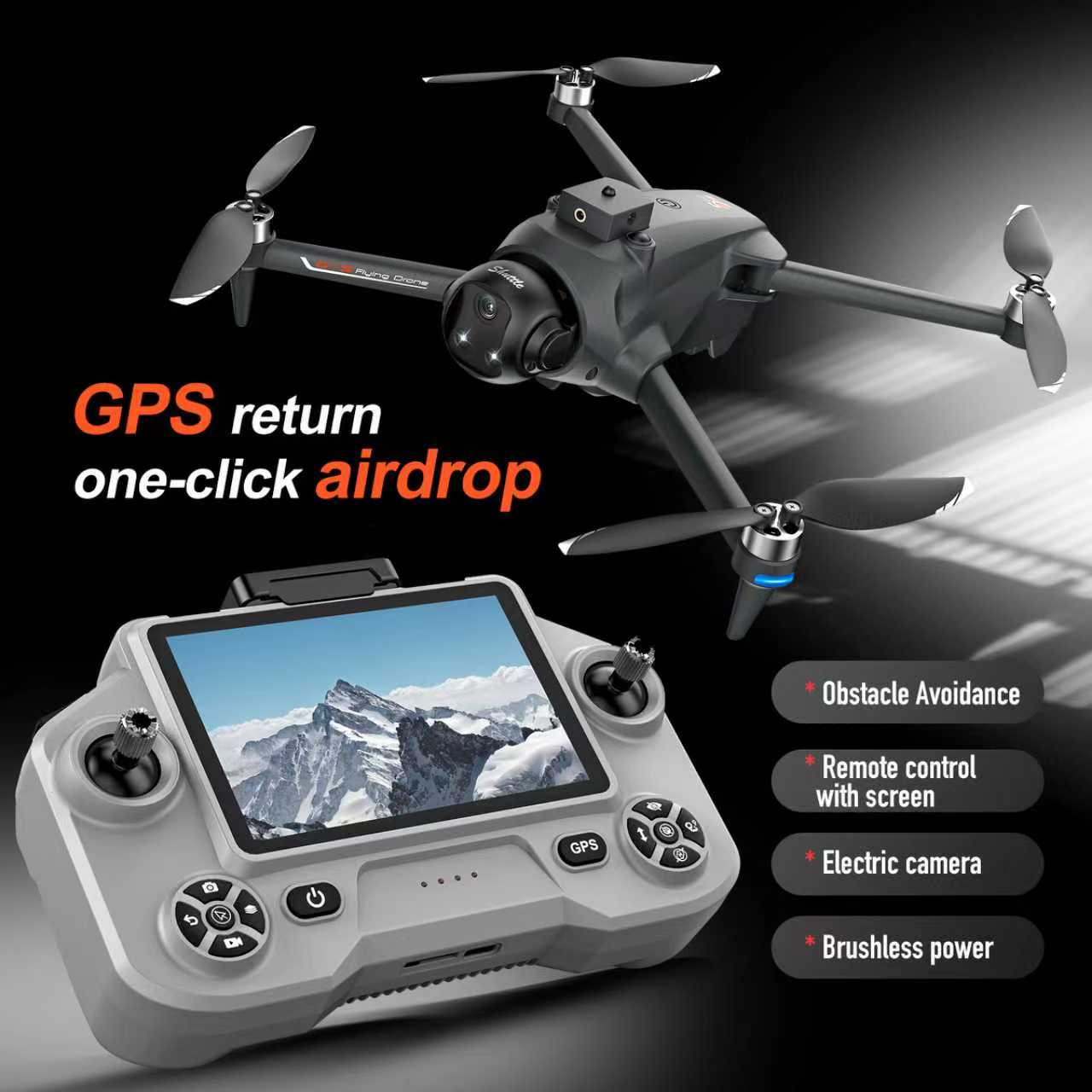 Jjrc Drone X12 - YL059 FPV GPSクアッドコプタードローン 8K HDデュアルカメラ搭載 耐久性