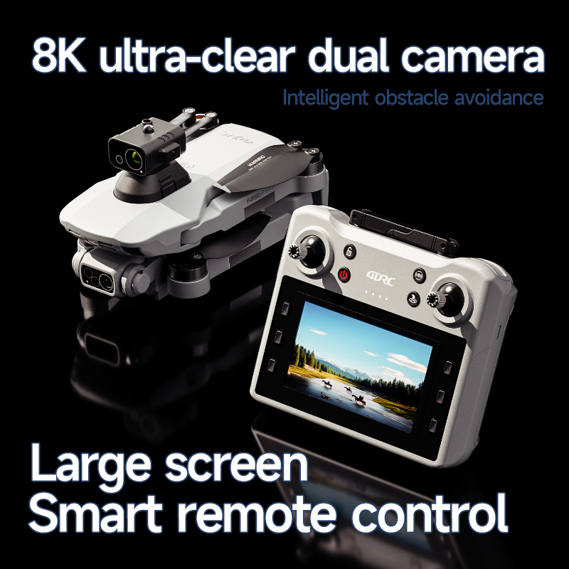 プロ仕様のGPS搭載ドローン。大型スクリーン付きのリモコンで - Drone Controller Screen のレビューと価格